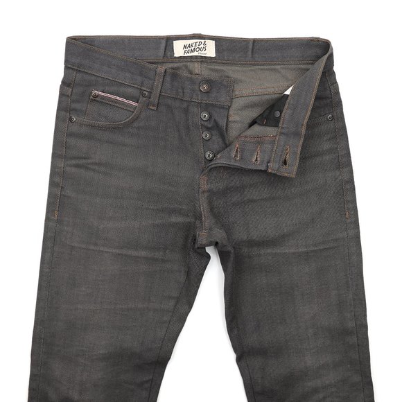 Naked & Famous Super Guy Hunter Stretch Japanese Selvedge Denim - Size 31 X 30 - Picture 5 of 10